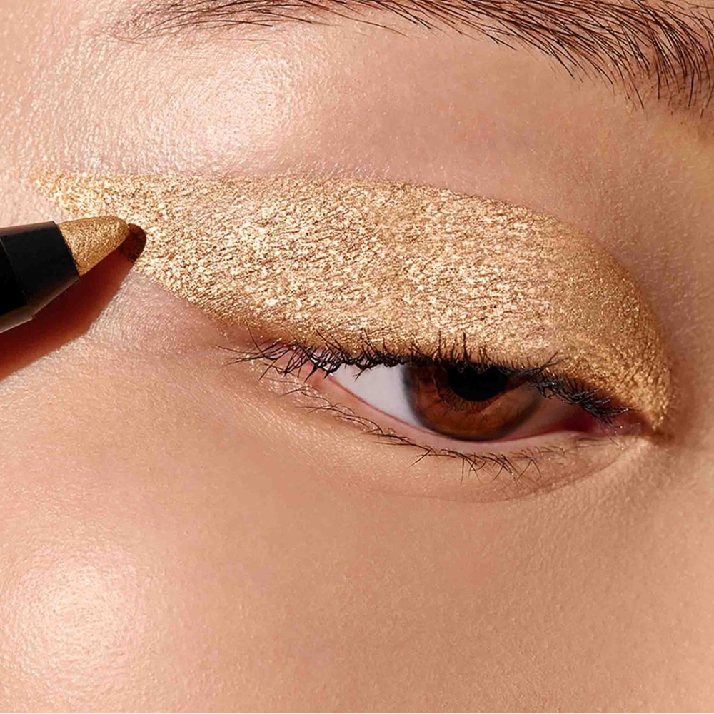 Victoria Beckham Satin Kajal Eyeliner In Gold Makeup Luxury High End Designer